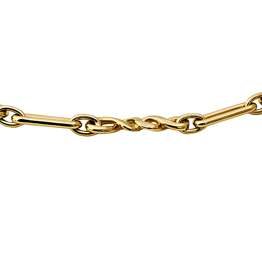 9ct gold 16.6g 18 inch unusual Chain